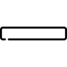 flache Bodenführungsschiene