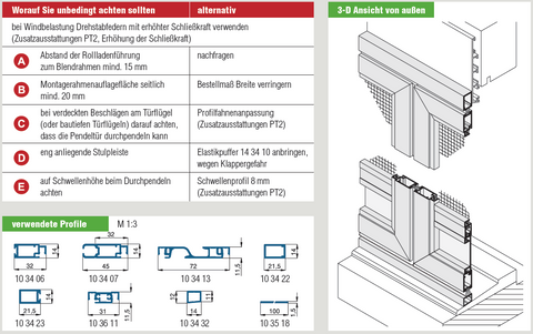 Pendeltüre doppelflügelig PT2/79